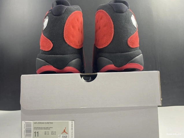 One Kick 602 DJ5982 JORDAN REVERSE 13 AIR BRED